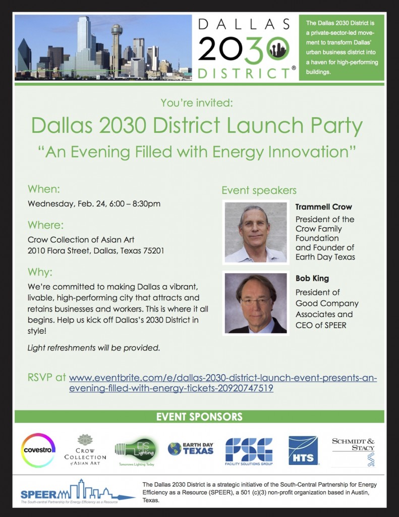 Dallas 2030 District Flyer