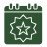 Calendar icon with star and gear symbol.